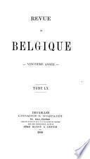 Revue de Belgique ...