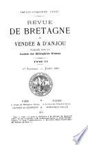 Revue de Bretagne de Vendée & d'Anjou