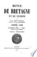 Revue de Bretagne, de Vendée & d'Anjou
