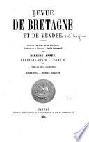 Revue de Bretagne, de Vendée & d'Anjou