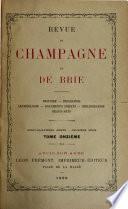 Revue de Champagne et de Brie