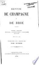 Revue de Champagne et de Brie