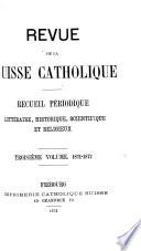 Revue de Fribourg
