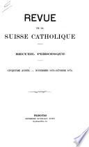 Revue de Fribourg