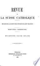 Revue de Fribourg
