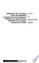 Revue de géographie alpine
