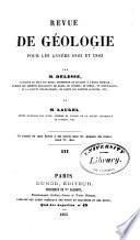 Revue de géologie pour l'année 1860-1877 et 1878