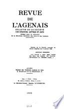 Revue de l'Agenais et des anciennes provinces du Sud-ouest, historique, littéraire, scientifique & artistique