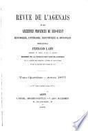 Revue de l'Agenais et des anciennes provinces du sud-ouest