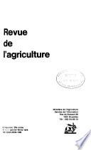Revue de l'agriculture