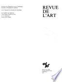 Revue de l'art
