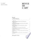 Revue de l'art