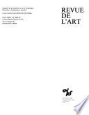 Revue de l'art