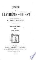 Revue de l'Extrême-Orient