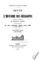 Revue de l'histoire des religions