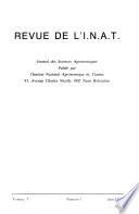 Revue de L'I.N.A.T.
