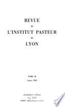 Revue de l'Institut Pasteur de Lyon