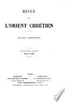 Revue de l'Orient chrétien