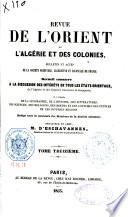 Revue de l'Orient