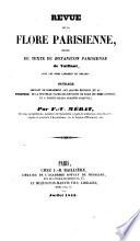 Revue de la flore parisienne