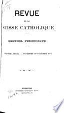 Revue de la Suisse catholique