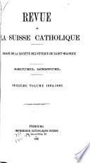 Revue de la Suisse catholique