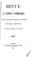Revue de la Suisse catholique