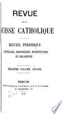 Revue de la Suisse catholique
