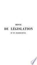 Revue de législation et de jurisprudence