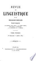 Revue de linguistique et de philologie comparée