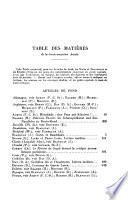 Revue de littérature comparée