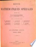Revue de mathématiques spéciales