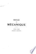 Revue de méchanique