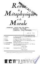 Revue de métaphysique et de morale