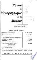 Revue de métaphysique et de morale