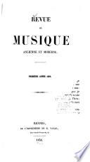 Revue de musique ancienne et moderne