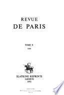Revue de Paris