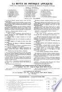 Revue de physique appliquée