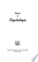 Revue de psychologie