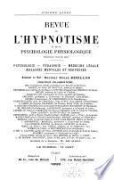 Revue de psychothérapie et de psychologie appliquée ...