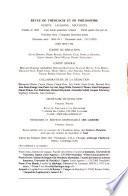 Revue de théologie et de philosophie
