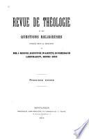 Revue de théologie et des questions religieuses