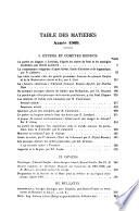 Revue de théologie et philosophie et compte-rendu des principales publications scientifiques