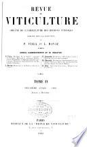 Revue de viticulture