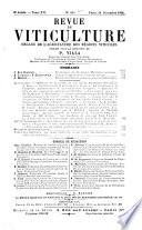 Revue de viticulture