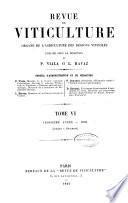Revue de viticulture