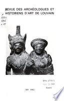 Revue des archéologues et historiens d'art de Louvain
