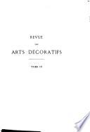 Revue des arts décoratifs