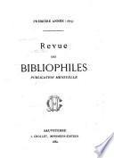 Revue des bibliophiles