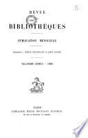 Revue des bibliothèques